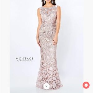 Montage by Mon Cheri ombré mother of the bride dress.